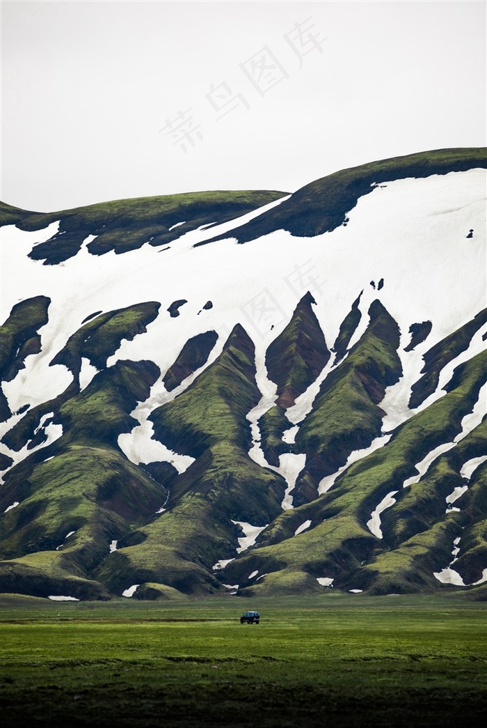 雪山高原草原风光风景图片