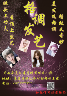 美发   美发海报   海报  格调  