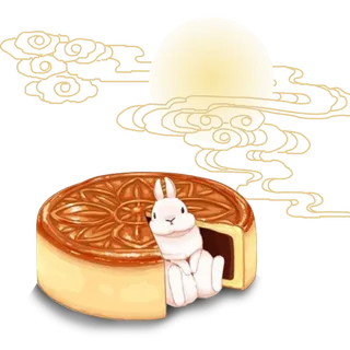 月饼兔年中秋