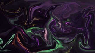 抽象波浪油漆流体海报设计背景纹理图片素材