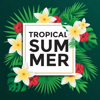 绘画花朵广告模板PSD素材