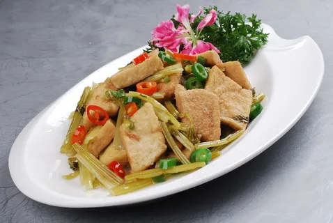 CXC01859浆水菜炒老豆腐 CXC01859浆水菜炒老豆腐