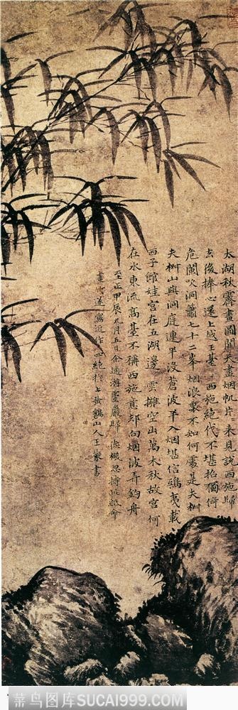 花鸟篇-秋霁之竹