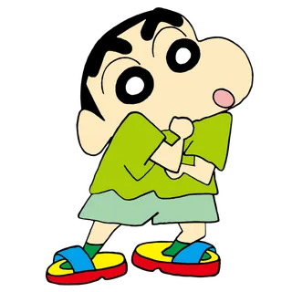 蜡笔小新可爱人物免扣素材