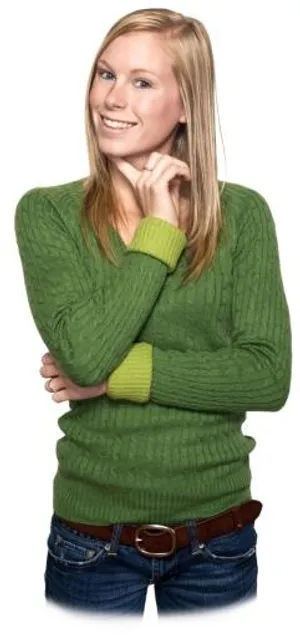 有思想的女人 PNG免抠