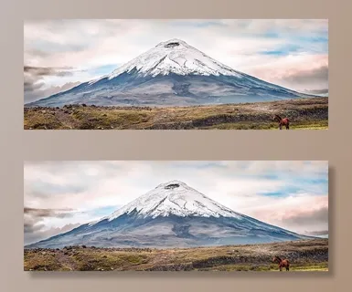 冬天高山背景风景 冬天高山背景风景