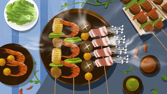 卡通涂鸦街头彩色墙绘壁纸插画儿童创意嘻哈漫画图集PSD素材