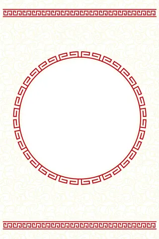 中国风传统水墨古风古典展板边框工笔画PS海报背景平面广告Ai设计素材