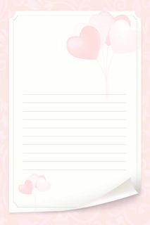 简约信纸模板背景