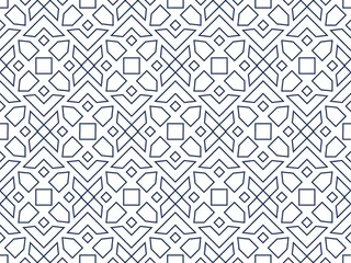 古典线条底纹蓝色设计背景