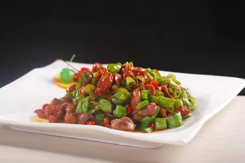 小炒鸡胗