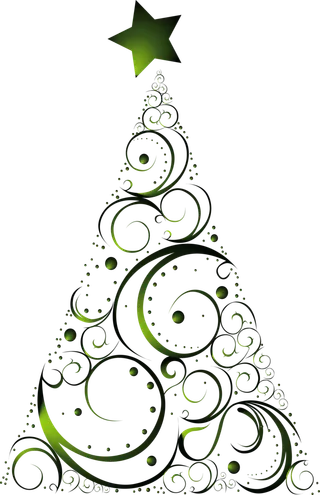 圣诞节平安夜圣诞树免扣素材圣诞元素