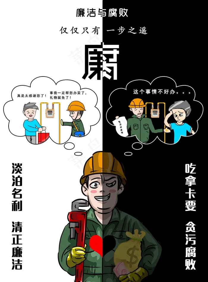 anti-corruption第二版psd模版下载