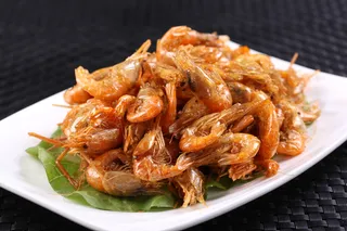 椒盐河虾 (2)