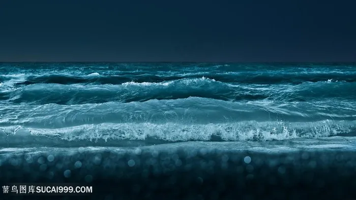 海浪海景风景画壁纸