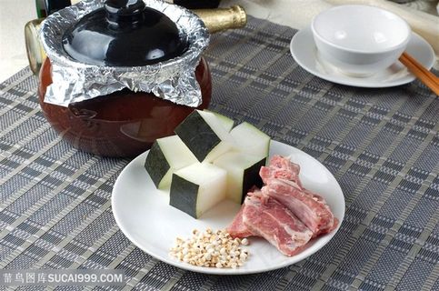汤冬瓜煨排骨