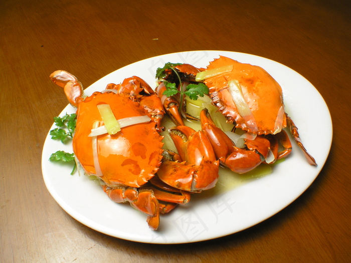 粤菜1380姜葱肉蟹