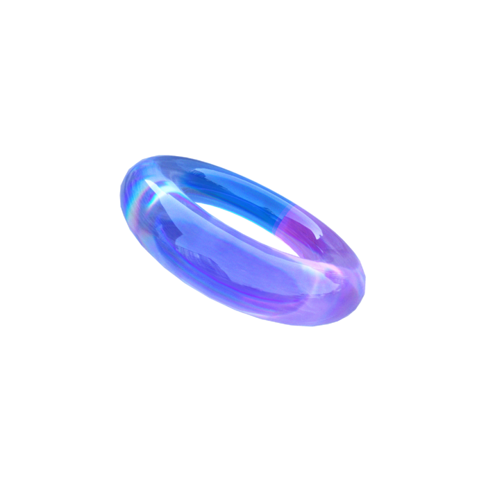 3D玻璃几何炫彩宝石元素C4D装饰PNG免扣素材 拷贝