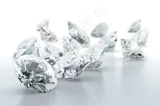 美丽的水晶钻石图片