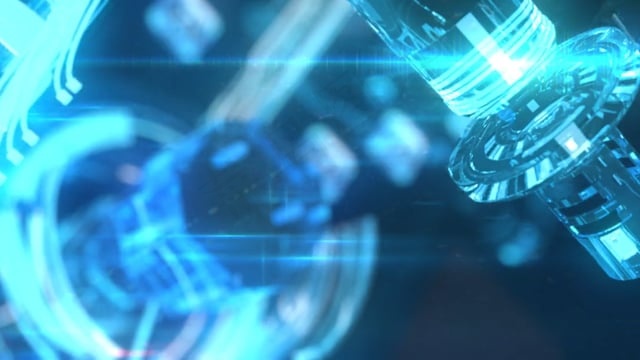 技术, 机器, 建造, 科幻小说, 蓝色的, 设计, 现代的