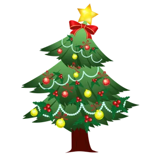 圣诞节平安夜圣诞树免扣素材圣诞元素