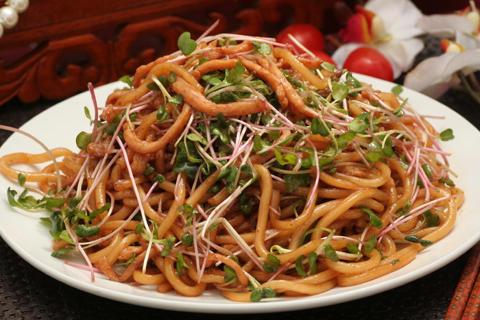 鲜粉条炒肉丝 (4)