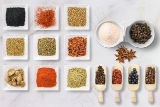 中国风、蔬菜、菜谱、调料、作料海报