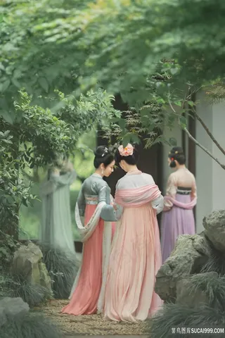 汉服古装汉服美女图片