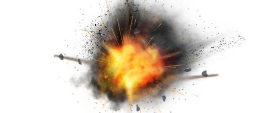 爆炸 PNG免抠(1600x700)