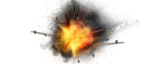 爆炸 PNG免抠(1600x700)