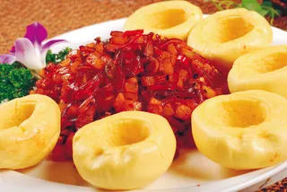 0911XC-534萝卜丁炒肉粒