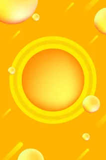 黄色展板背景图片