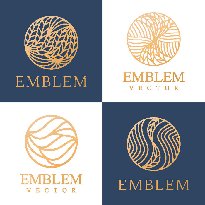 手绘Logo标志素材