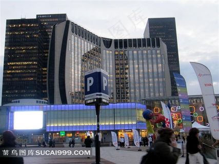 法国巴黎著名现代建筑景观