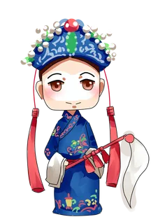 卡通京剧戏剧人物脸谱插画PNG图片 国潮中国风Q版戏剧人物PS素材 卡通京剧戏剧人物脸谱插画PNG图片 国潮中国风Q版戏剧人物PS素材