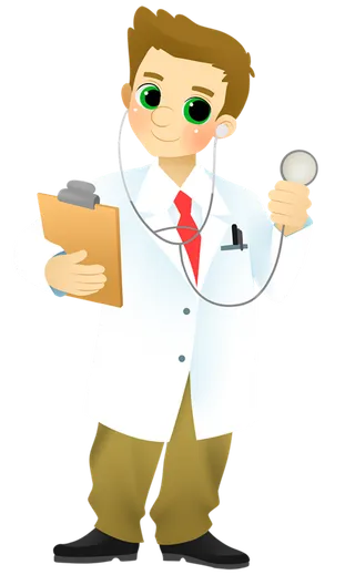 医生卡通简笔