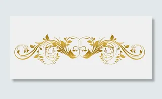 欧式花纹边框古典底纹花边欧美分割线装饰
