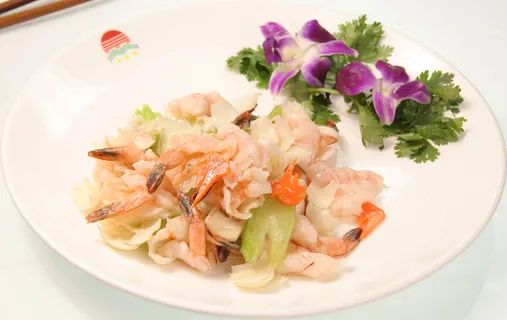 48 生敲百合虾-徐水大酒店