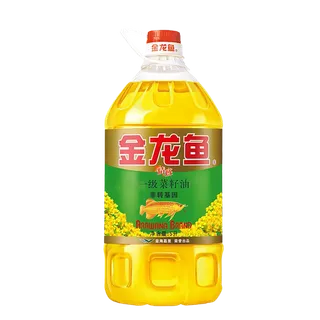 金龙鱼菜籽油5升超市商品白底图免抠实物摄影png格式图片透明底