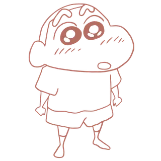 蜡笔小新可爱人物免扣素材