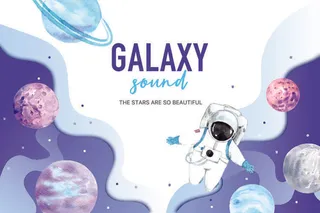 太空宇航员插画