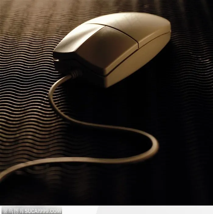 白色鼠标 鼠标线 桌子 白色鼠标 鼠标线 桌子