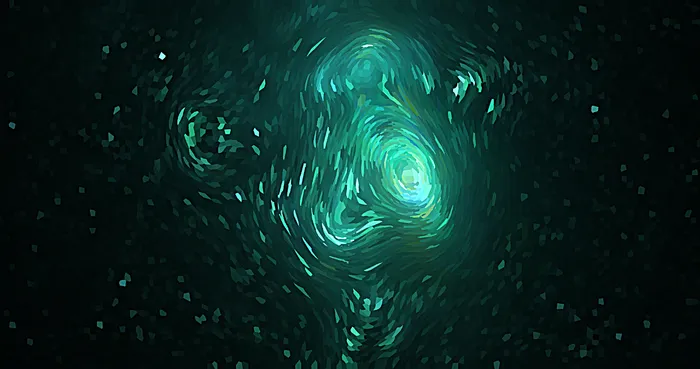 梵高星空质感的太空宇宙底纹背景