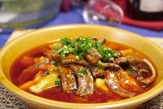 0711c-720茄子烧鳝鱼