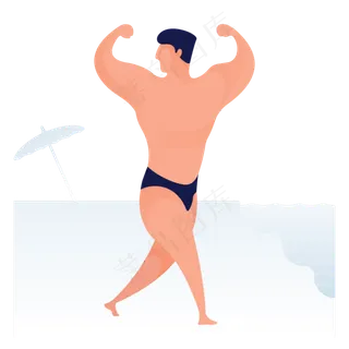健身人物免抠图