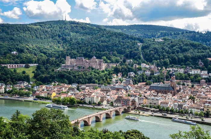 德国海德堡风景摄影图