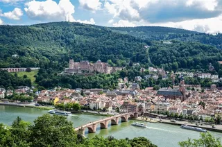 德国海德堡风景摄影图