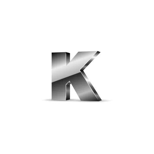 字母K PNG免抠(1600x1600)