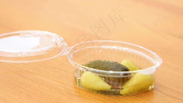 泡菜, 黄瓜, 准备, 收拾行李, 包, 辣椒, 疼痛