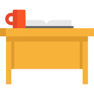 书桌卡通简笔少儿兴趣班